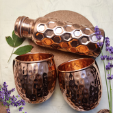 The Ayurvedic- Copper bottle & Mug gift set